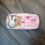 LeSurce Розовый Столовый Набор  С годика и старше. .
