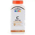 21st Century, Vitamin C, with Rose Hips, 1000 mg, 110 Tablets