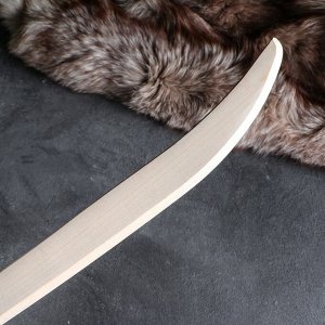 Сувенирное деревянное оружие , "Сабля", 63 см, массив бука