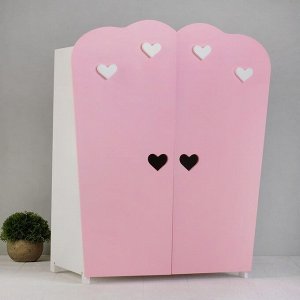 Шкаф «Love is» розовый