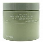 CELIMAX JI WOO GAE HEARTLEAF BHA PEELING PAD Тонизирующие пилинг-пэды с BHA-кислотой 60 шт