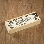 Домино &quot;Армейское&quot;, 15х5х3 см