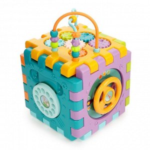 Развивающая игрушка «Логический куб», световые и звуковые эффекты