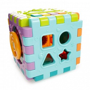 Развивающая игрушка «Логический куб», световые и звуковые эффекты