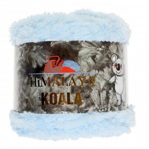 Пряжа "Koala" 100% микрополиэстер 100м/100гр (75718 голубой)