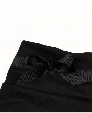 Чёрные школьные брюки для девочки Цвет: черный