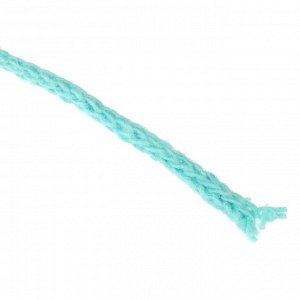 Шнур для вязания без сердечника 100% хлопок, ширина 2мм 100м/95гр (2133 мятный )