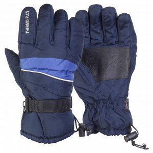 Качественные лыжные перчатки Thermo Plus – манжет-утяжка с защитой от снега №303