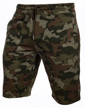 Хлопковые мужские шорты IZZUE – камуфляжная модель CCE Camo на удобной резинке. Универсальная вещь и на каждый день, и для армии №782 ОСТАТКИ СЛАДКИ!!!!