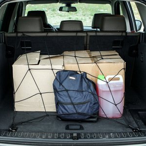 Сетка багажная TORSO, 90х130 см, 12 пластиковых крючков