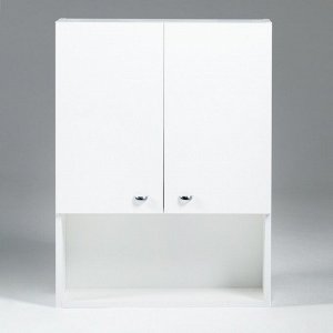 Шкаф для ванной комнаты "Вега 5004" белый, 50 х 24 х 80 см