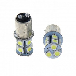 Комплект светодиодных ламп, TORSO P21/5W, 12 В, 13 SMD-5050, 2 шт., свет белый