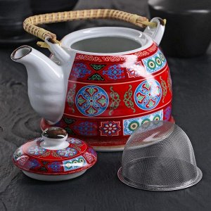 Чайник заварочный «Азия», 900 мл, с металлическим ситом
