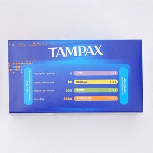 Тампоны «Tampax» Compak Super Plus, с аппликатором, 16 шт