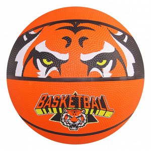 Мяч баскетбольный «Тигр», размер 7, бутиловая камера, 480 г, цвета МИКС