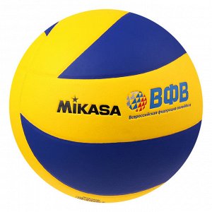 Мяч волейбольный Mikasa MVA380 K, размер 5, PVC, бутиловая камера, клееный