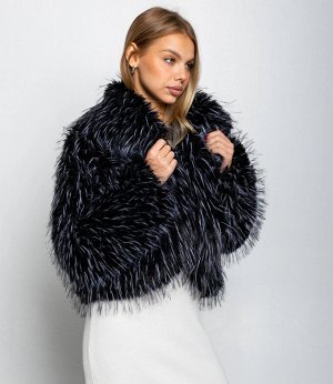 Шуба #КТ4011 (1), чёрный