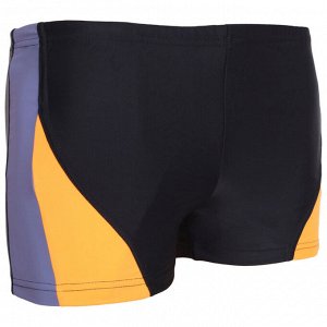 Плавки-шорты взрослые для плавания, размер 46, цвет чёрный/синий