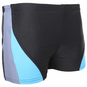 Плавки-шорты взрослые для плавания, размер 48, цвет чёрный/синий