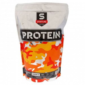 Протеин SportLine Dynamic Whey Protein, лесные ягоды, 1000 г