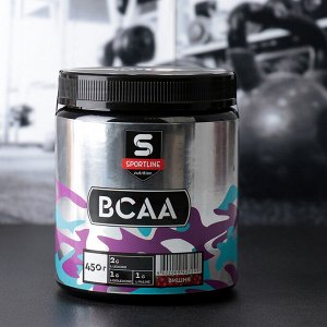 Аминокислоты SportLine BCAA, вишня, 450 г