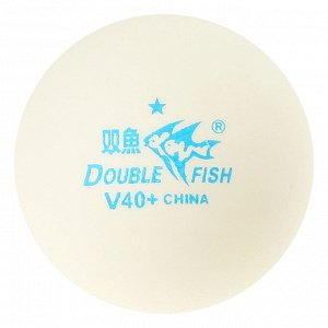 Мячи для настольного тенниса Double Fish, 1 звезда, 10 шт., диаметр 40+