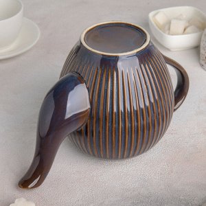Чайник заварочный «Галактика», 1 л, цвет серый