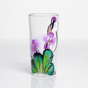 Набор для сока "Орхидея" художественная роспись, 6 стаканов 1250/200 мл