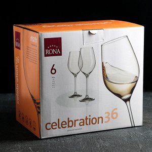 Набор бокалов для вина Celebration, 360 мл, 6 шт