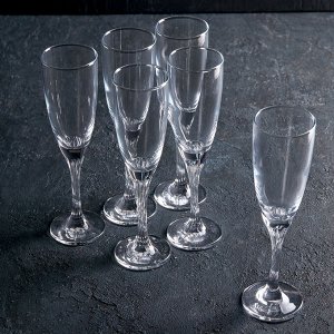 Набор бокалов для шампанского Twist, 150 мл, 6 шт