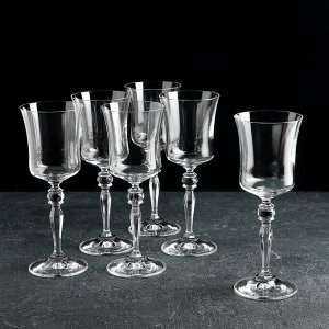 Набор бокалов для вина «Грация» 185 мл, 6 шт