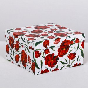 Набор подарочных коробок 3 в 1 «Цветы», 18 ? 18 ? 10?22 ? 22 ? 12 см