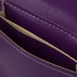 Детская сумка, отдел на клапане, цвет фиолетовый