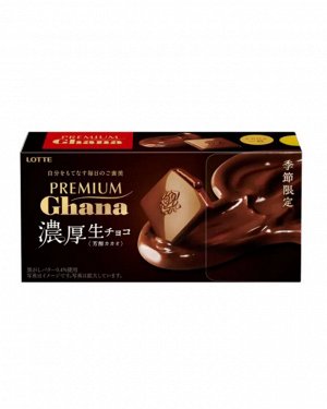 LOTTE Premium Ghana Milk Chocolate Fragrant Cacao - молочный шоколад с ароматным какао
