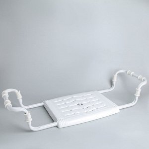 Сиденье для ванны раздвижное, 35x29 см, белое