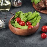 Салатница &quot;Тигровая&quot; малая, 15 см, тропическая акация