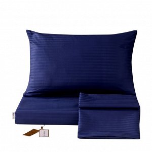 Комплект постельного белья Страйп Сатин Однотонный CT033