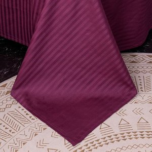 Комплект постельного белья Страйп Сатин Однотонный CT034