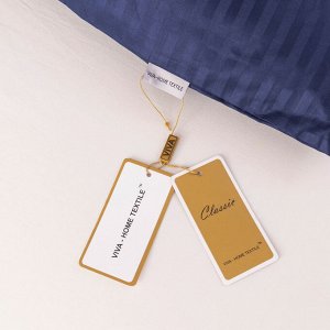 Комплект постельного белья Страйп Сатин Однотонный CT033