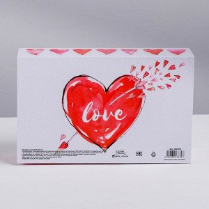 Коробка-книга Love, 20 - 12.5 - 5 см