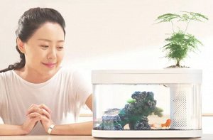 Аквариум Xiaomi Yuanhao Eco fish tank HF-JHYG001