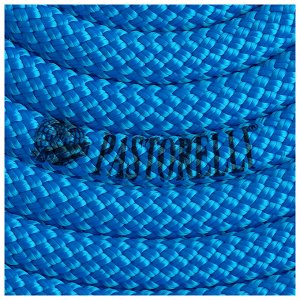 Скакалка гимнастическая PASTORELLI New Orleans FIG, длина 2,9-3 м, цвет голубой