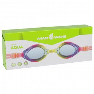 Очки для плавания юниорские AQUA, M0415 03 0 09W, цвет жёлтый