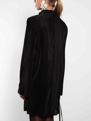 Платье Гофре (черное)