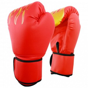 Перчатки боксёрские, 12 унций, цвет красный