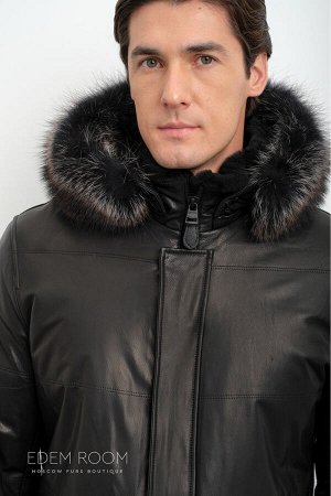 кожаная куртка - дублёнка