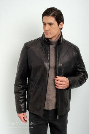 короткая куртка - дублёнка