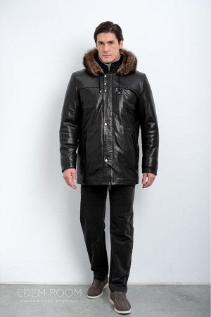 кожаная дублёнка из Турции