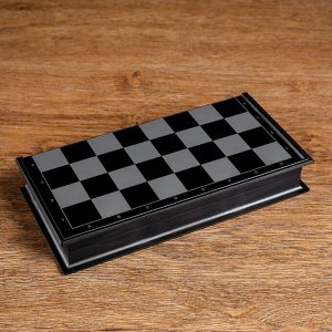Настольная игра 3 в 1 "Классика": шахматы, шашки, нарды, магнитная доска 25х25 см