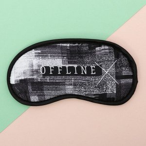 Маска для сна гелевая "Offline"